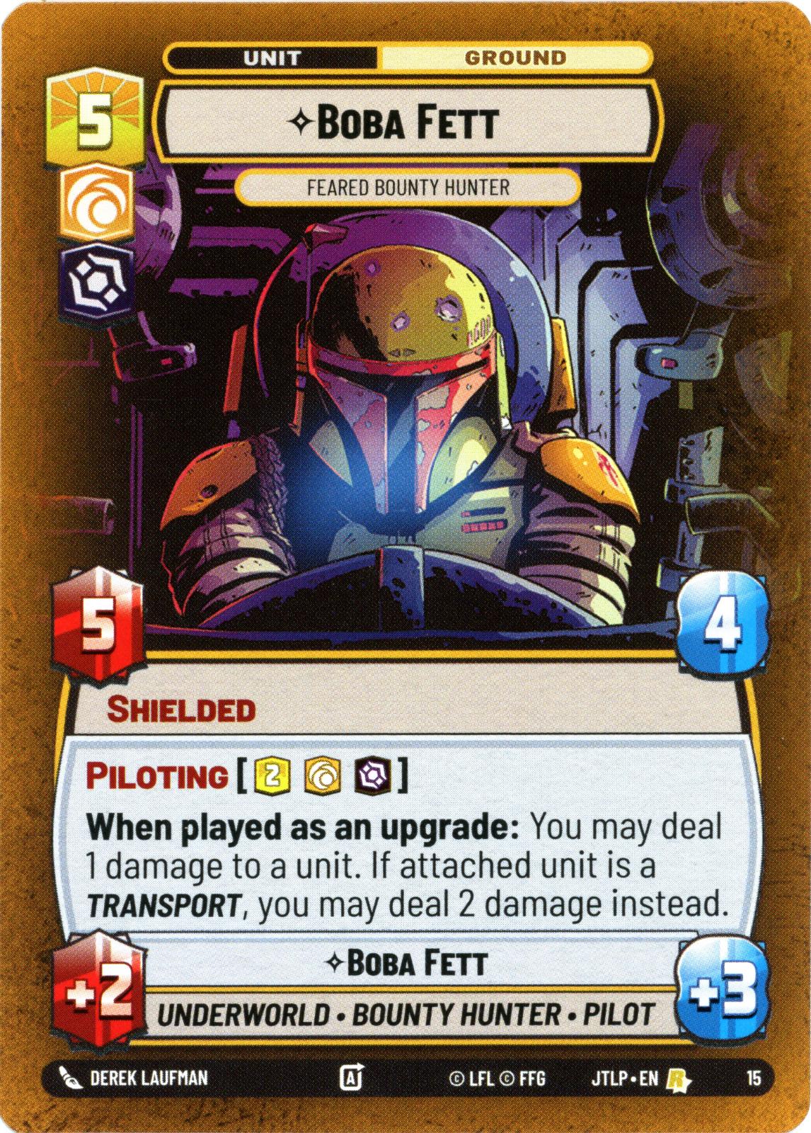 Boba Fett - Feared Bounty Hunter [Weekly Play Promo] #15