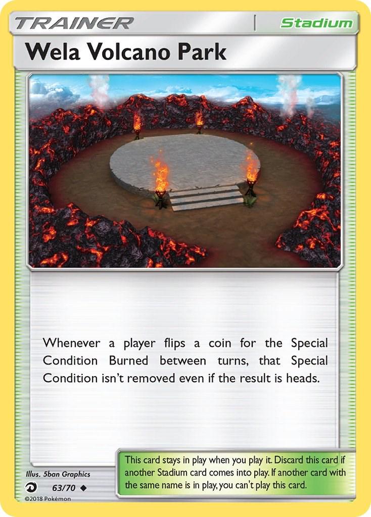 Wela Volcano Park #63 Pokemon Dragon Majesty