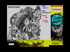 Loading Screen | Bigfoot ZX Spectrum