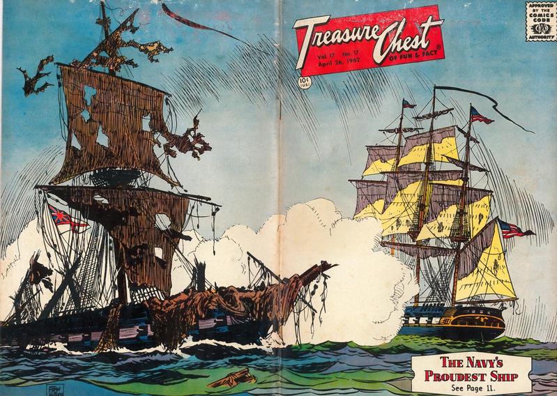 Treasure Chest of Fun and Fact #17 323 (1962) Comic Books Treasure Chest of Fun and Fact