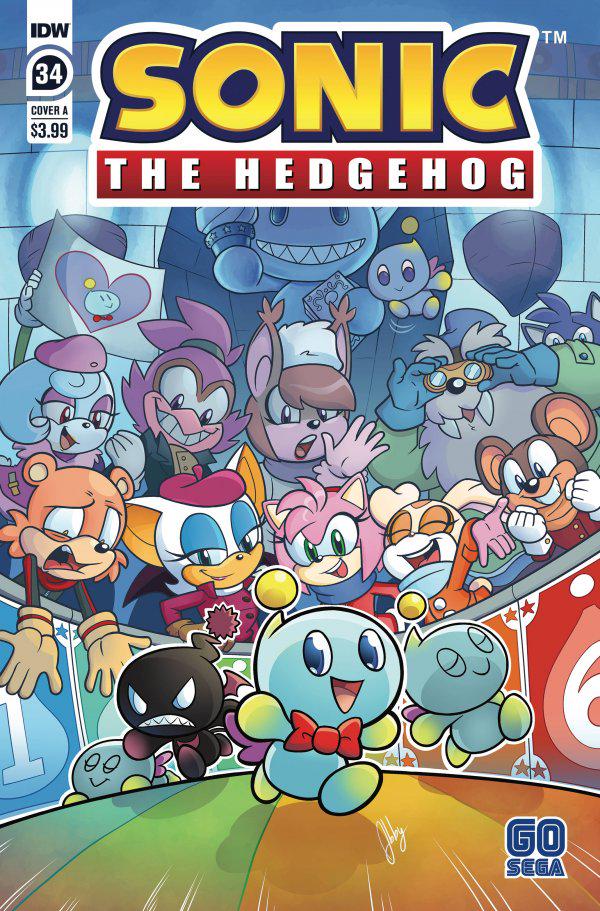 Sonic the Hedgehog #34 (2020) Comic Books Sonic the Hedgehog