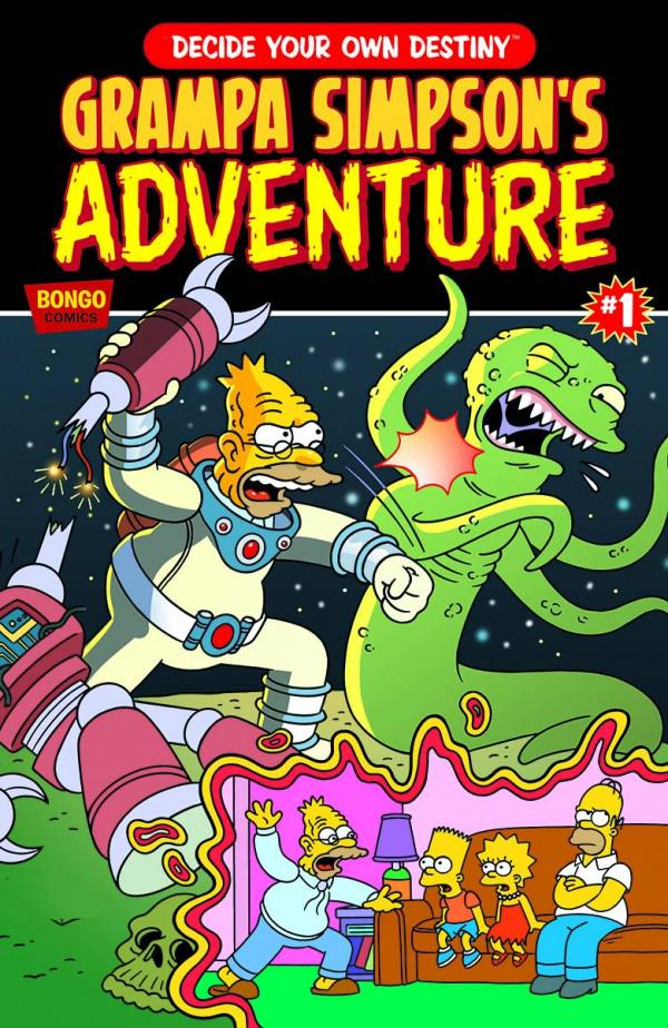 Grampa Simpson's Adventure #1 (2015) Comic Books Grampa Simpson's Unbelievable Adventures