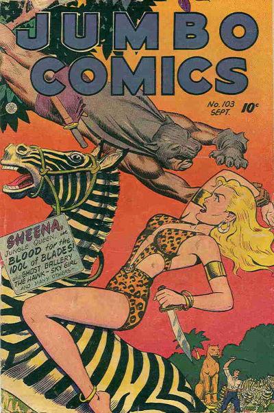 Jumbo Comics #103 (1947) Comic Books Jumbo Comics
