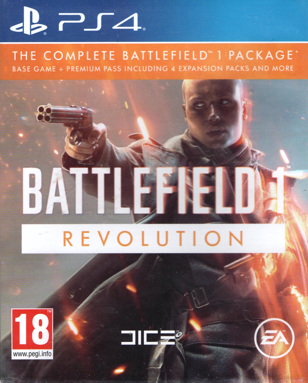 Battlefield 1 Revolution PAL Playstation 4