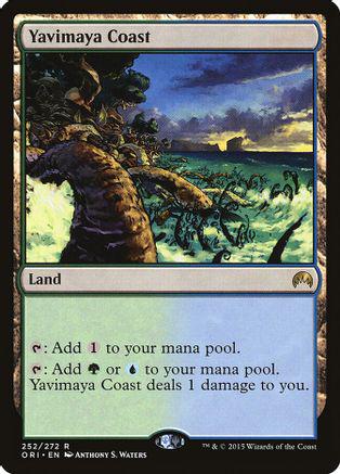 Yavimaya Coast Magic Magic Origins