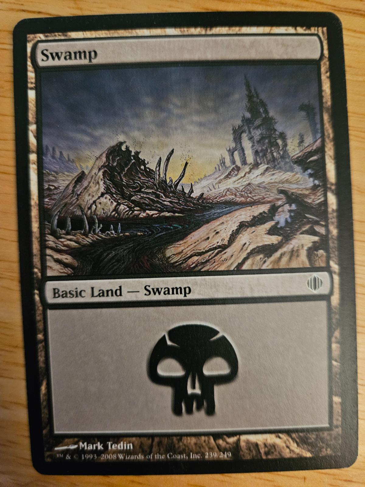 Swamp #239 Magic Shards of Alara
