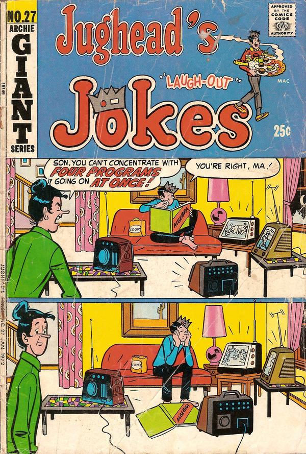 Jughead's Jokes #27 (1972) Comic Books Jughead's Jokes