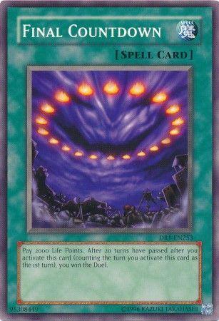 Final Countdown DR1-EN253 YuGiOh Dark Revelation Volume 1