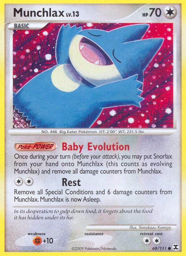 Munchlax #69 Pokemon Rising Rivals