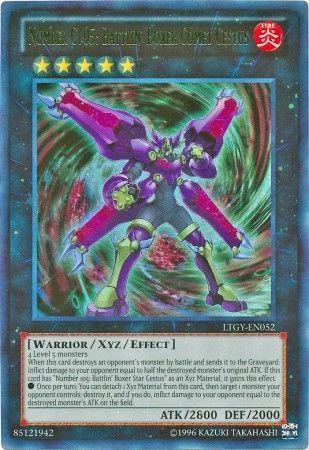 Number C105: Battlin' Boxer Comet Cestus LTGY-EN052 YuGiOh Lord of the Tachyon Galaxy