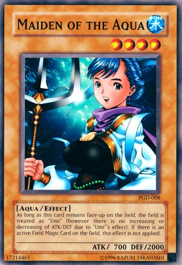 Maiden of the Aqua PGD-008 YuGiOh Pharaonic Guardian