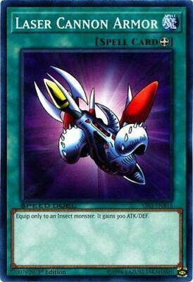 Laser Cannon Armor SS03-ENB16 YuGiOh Speed Duel Starter Decks: Ultimate Predators