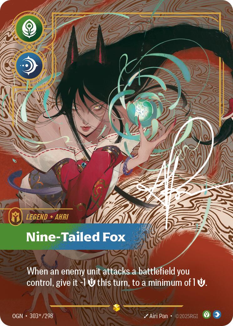 Ahri - Nine-Tailed Fox [Alternate Art] #303 Prices | Riftbound Origins