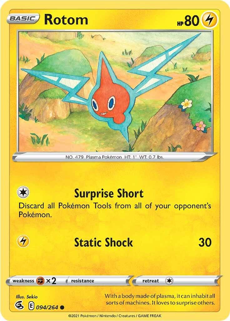 Rotom #94 Pokemon Fusion Strike