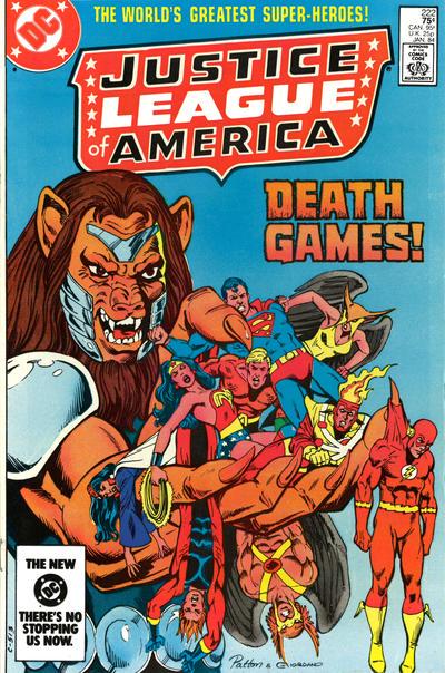 Justice League of America #222 (1984) Comic Books Justice League of America