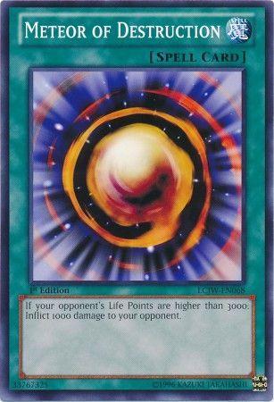 Meteor of Destruction LCJW-EN068 YuGiOh Legendary Collection 4: Joey's World Mega Pack