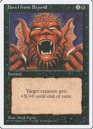 Howl from Beyond Magic 4th Edition