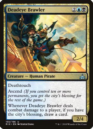 Deadeye Brawler #155 Magic Rivals of Ixalan