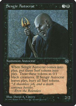 Sengir Autocrat Magic Homelands