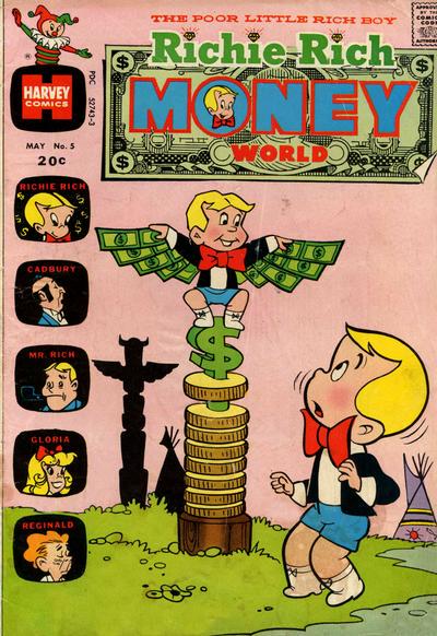 Richie Rich Money World #5 (1973) Comic Books Richie Rich Money World