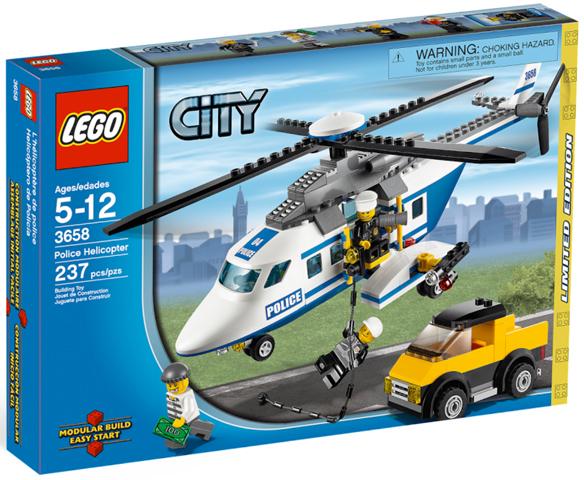 Police Helicopter #3658 LEGO City
