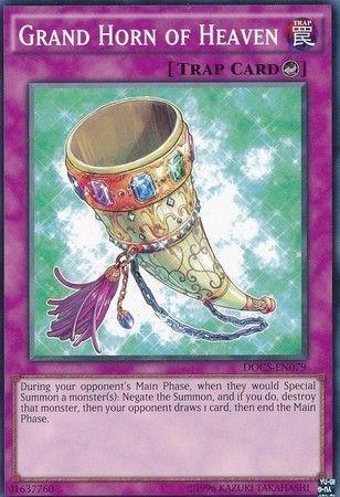 Grand Horn of Heaven DOCS-EN079 YuGiOh Dimension of Chaos