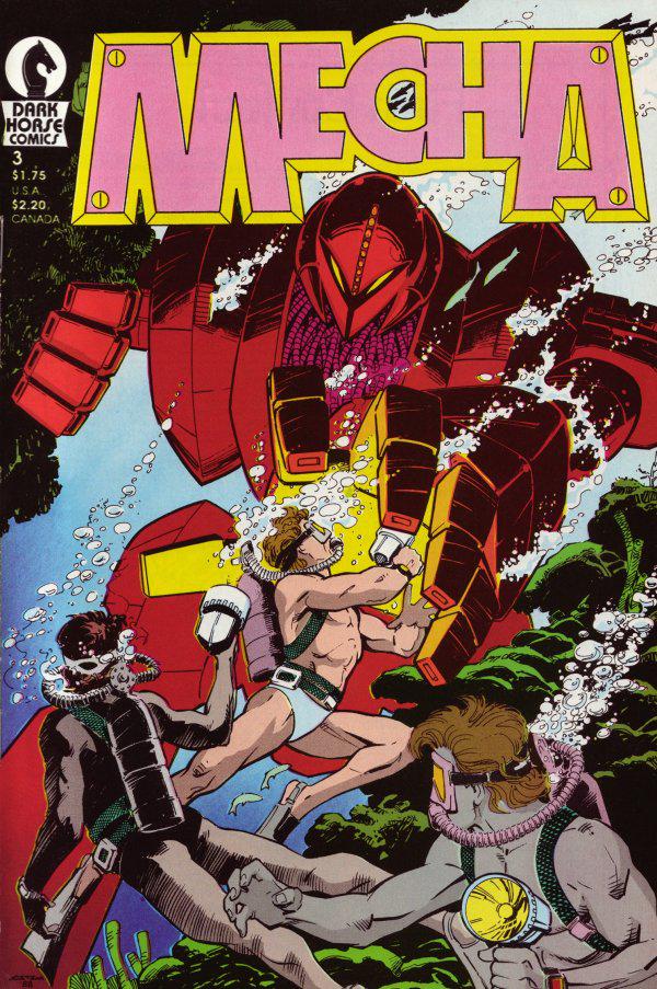 Mecha #3 (1988) Comic Books Mecha
