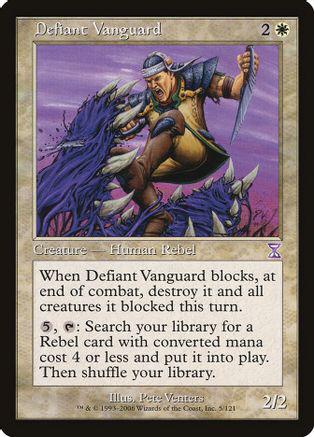 Defiant Vanguard Magic Time Spiral Timeshifted