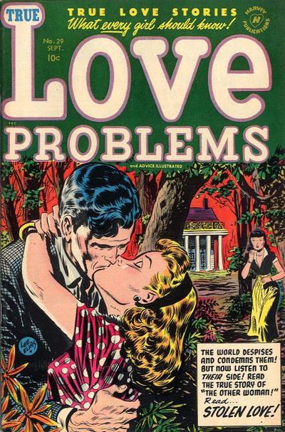 True Love Problems and Advice Illustrated #29 (1954) Comic Books True Love Problems and Advice Illustrated