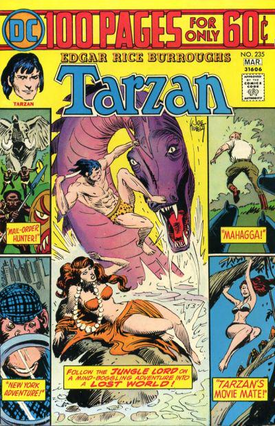 Tarzan #235 (1975) Comic Books Tarzan