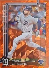 Riley Greene [Orange Diamante] (2025 Topps)