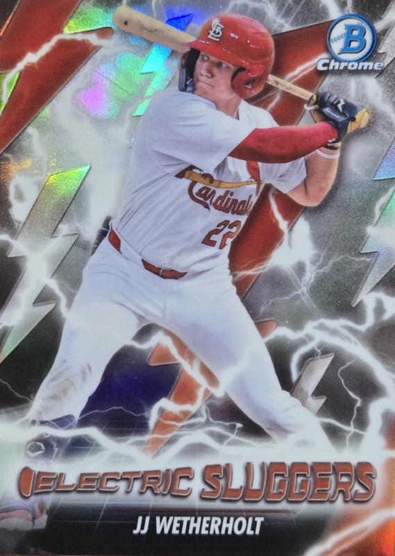 2026 Bowman Electric Sluggers JJ Wetherholt #ES-12 card