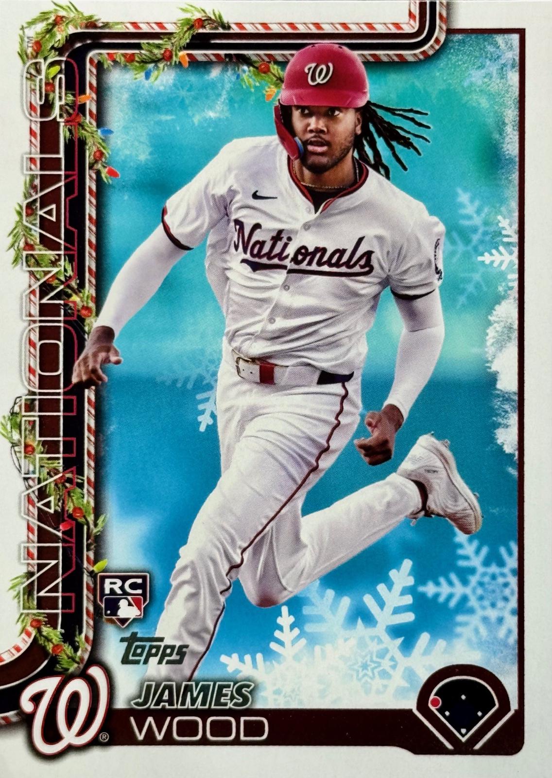 James Wood #H94 Prices [Rookie] | 2025 Topps Holiday | Baseball Cards