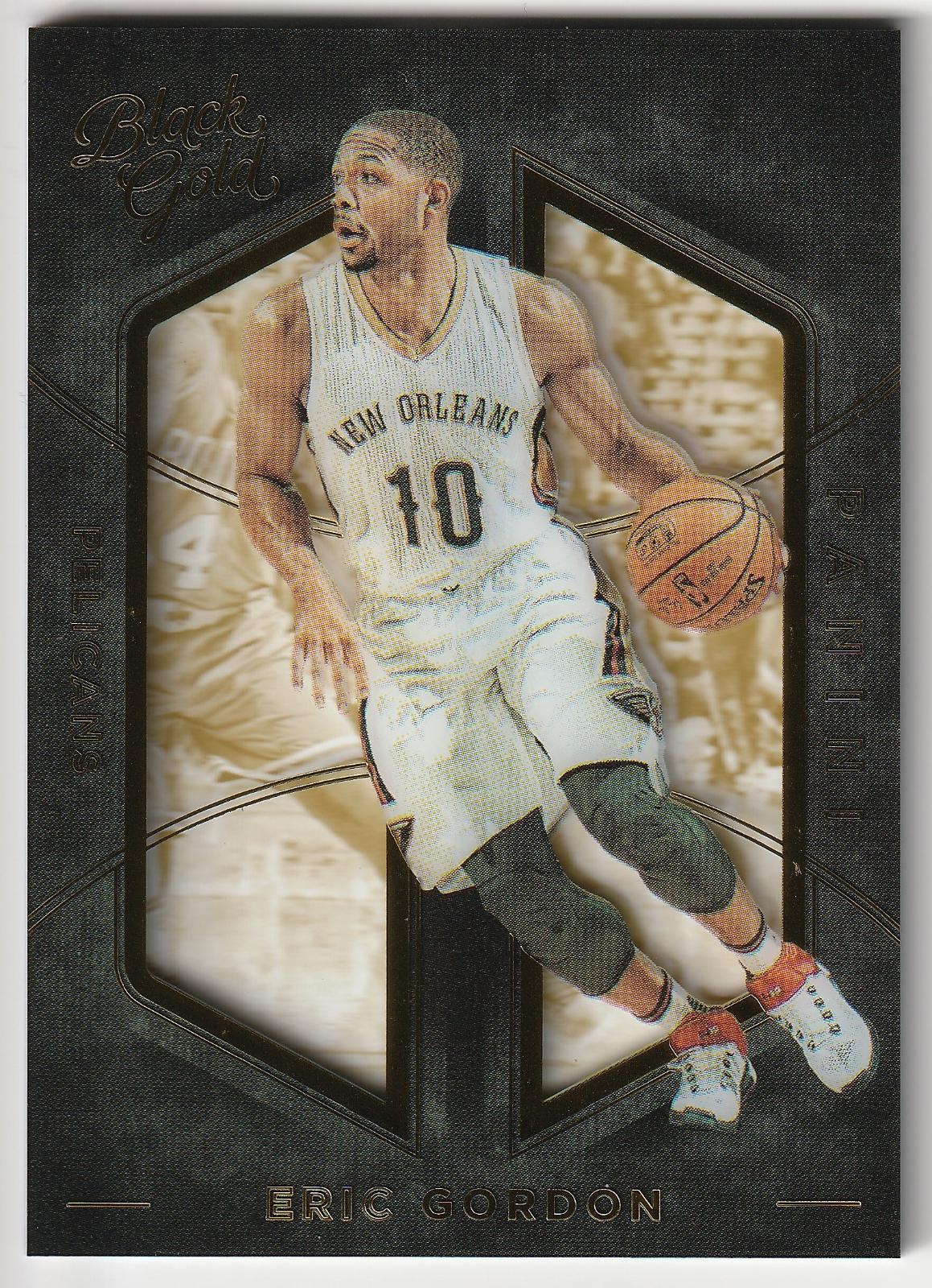 Eric Gordon #99 Basketball Cards 2015 Panini Black Gold