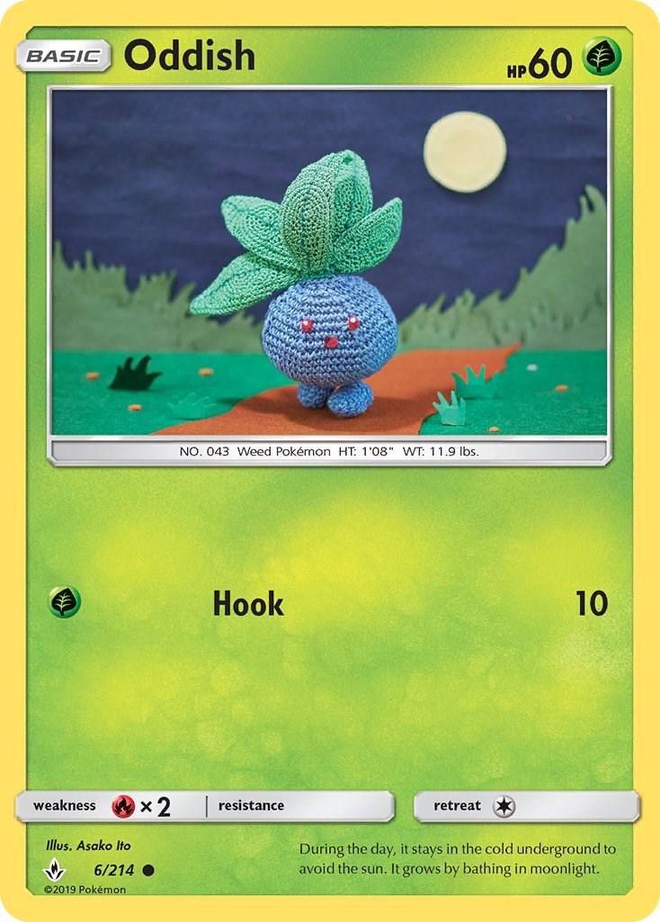 Oddish #6 Pokemon Unbroken Bonds
