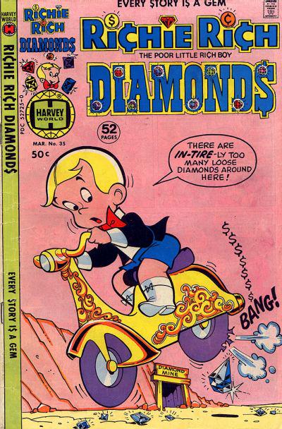 Richie Rich Diamonds #35 (1978) Comic Books Richie Rich Diamonds