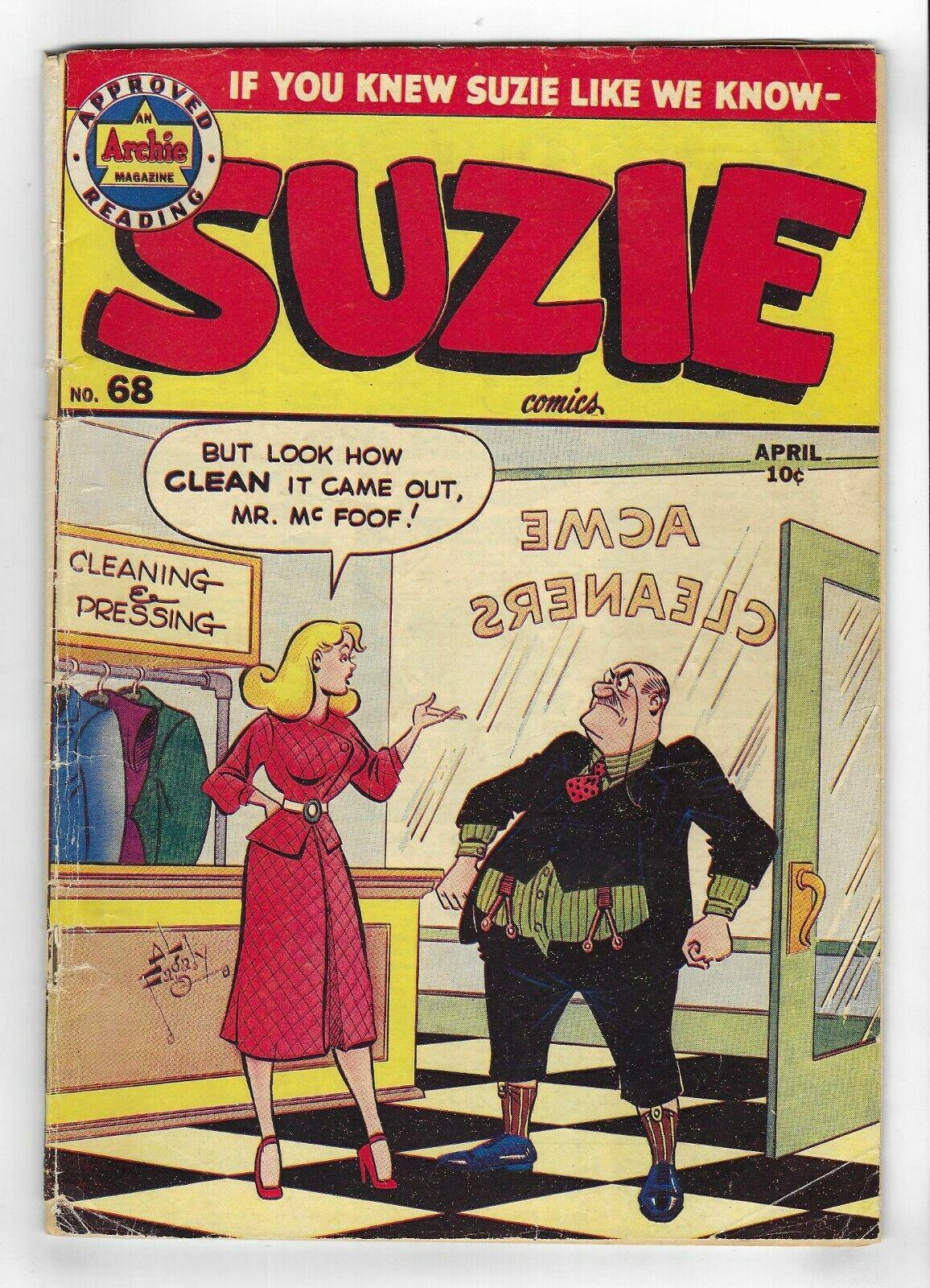 Suzie Comics #68 (1949) Comic Books Suzie Comics
