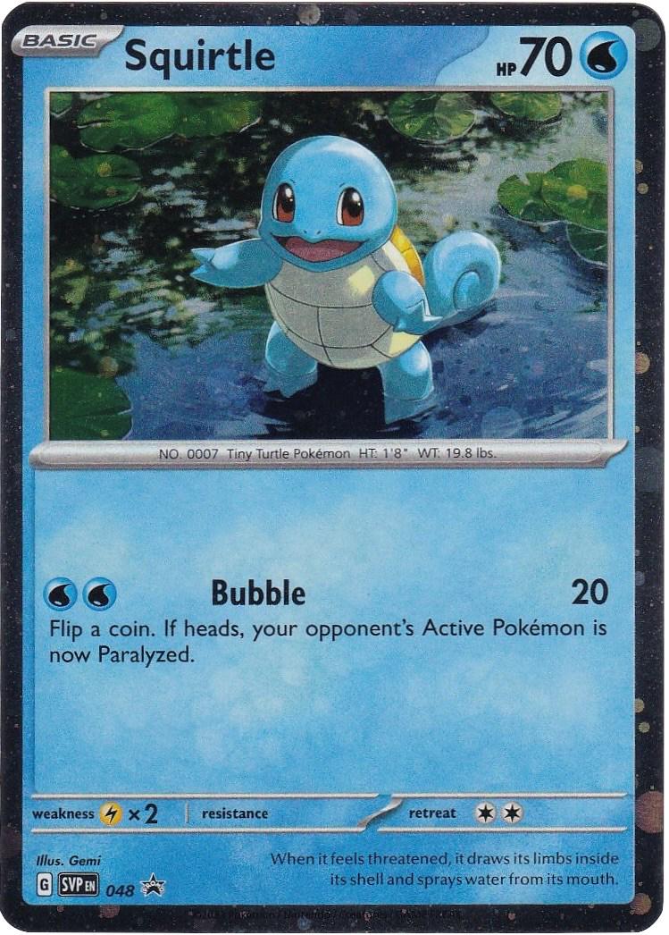 Squirtle #48 Pokemon Promo