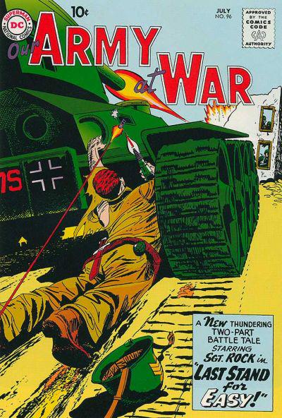 Our Army at War #96 (1960) Comic Books Our Army at War