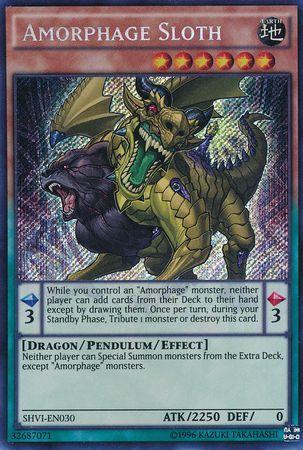 Amorphage Sloth SHVI-EN030 YuGiOh Shining Victories