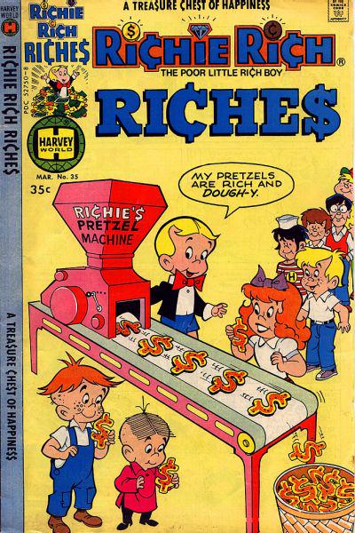 Richie Rich Riches #35 (1978) Comic Books Richie Rich Riches