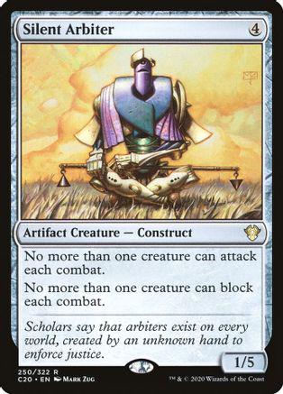 Silent Arbiter Magic Commander 2020