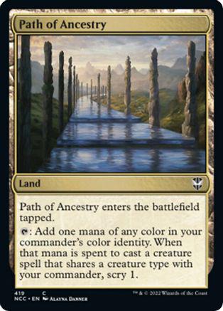 Path of Ancestry #419 Magic New Capenna Commander