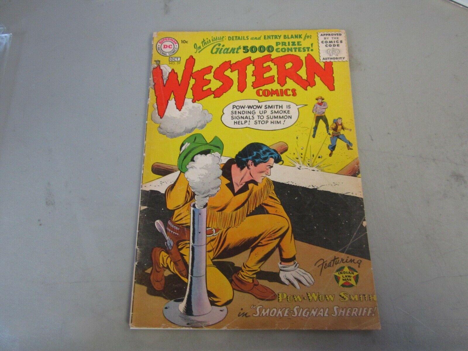 Western Comics #59 (1956) Comic Books Western Comics