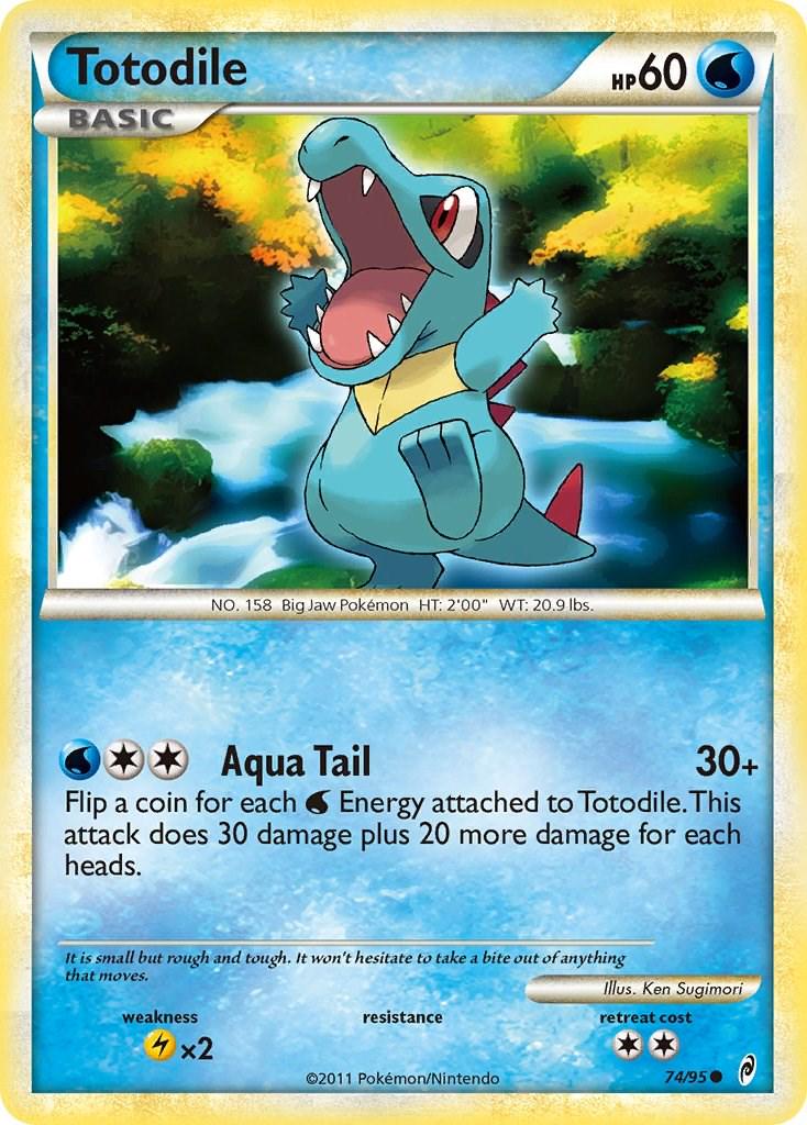 Totodile #74 Pokemon Call of Legends