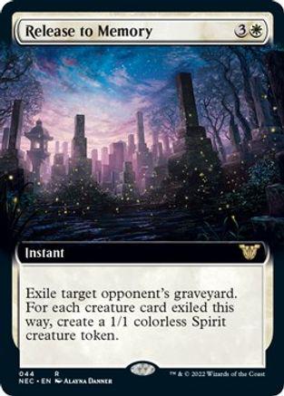 Release to Memory Magic Kamigawa: Neon Dynasty Commander
