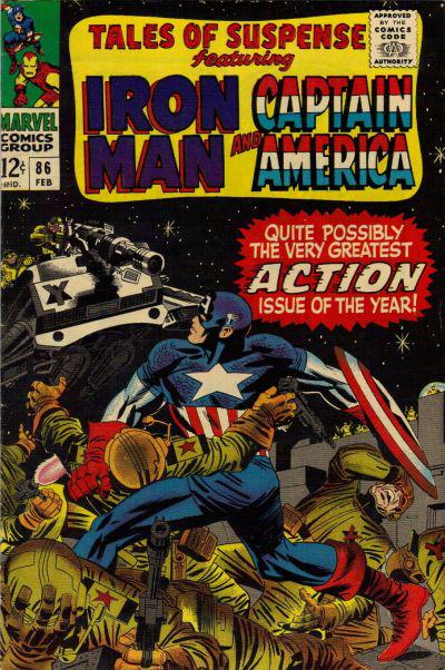 Tales of Suspense #86 (1967) Comic Books Tales of Suspense
