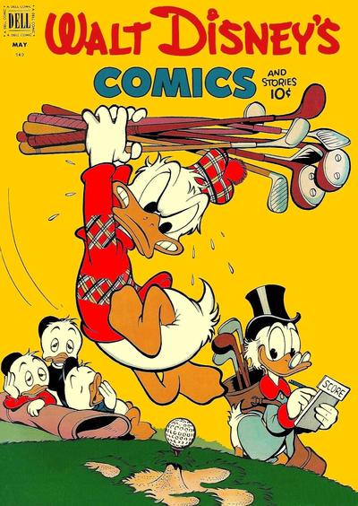 Walt Disney's Comics and Stories #8 (1952) Comic Books Walt Disney's Comics and Stories