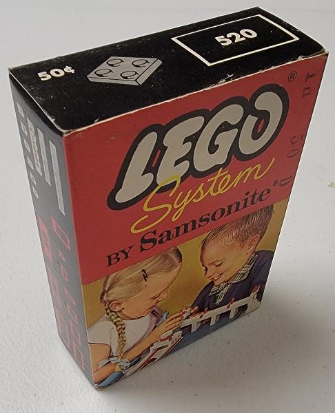 2 x 2 Plates #520 LEGO Samsonite