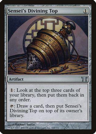 Sensei's Divining Top #268 Magic Champions of Kamigawa
